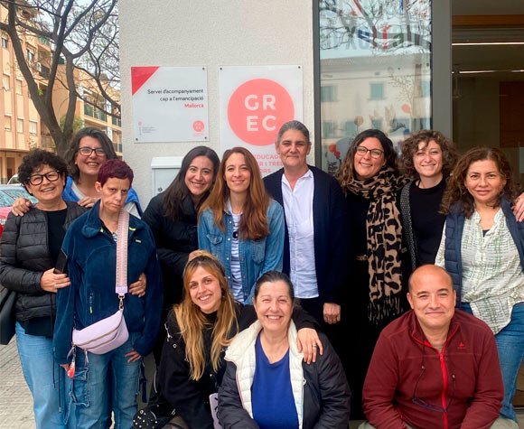 Persones de l'equip de Grec compromeses amb l'acció social