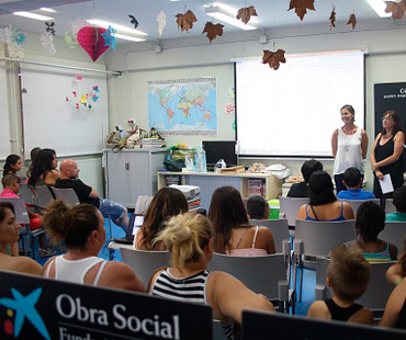 Apoyo de GREC a la infancia en situación de vulnerabilidad a través del programa CaixaProinfancia en Mallorca