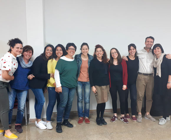 Personas del equipo de Grec comprometidas con la acción social